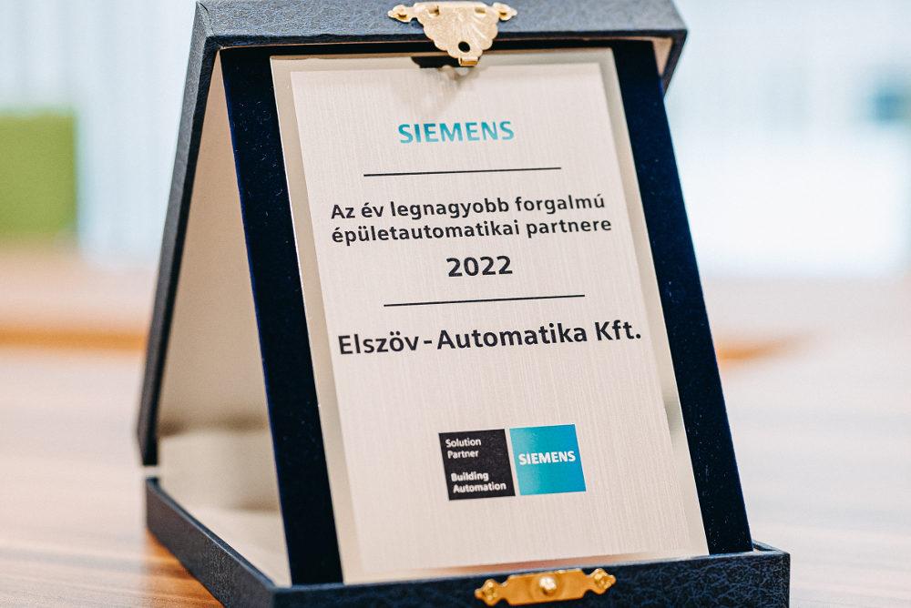 siemens épületautomatika díj